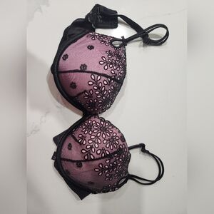 Lace push up bra